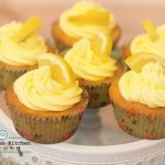 檸檬杯子蛋糕 Lemon cupcake with cream cheese frosting