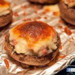 芝士薯茸煙肉焗釀大蘑菇（附食譜）